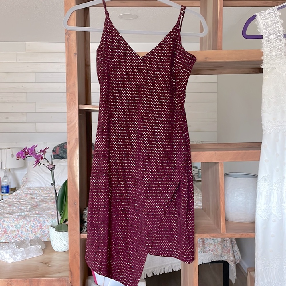 super cute mini dress, was worn for winter formal!!